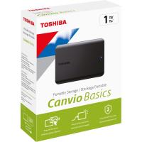 TOSHIBA 1TB CANVIO BASICS 2.5" USB3.0 SIYAH HDTB510EK3AA Taşınabilir Disk 
